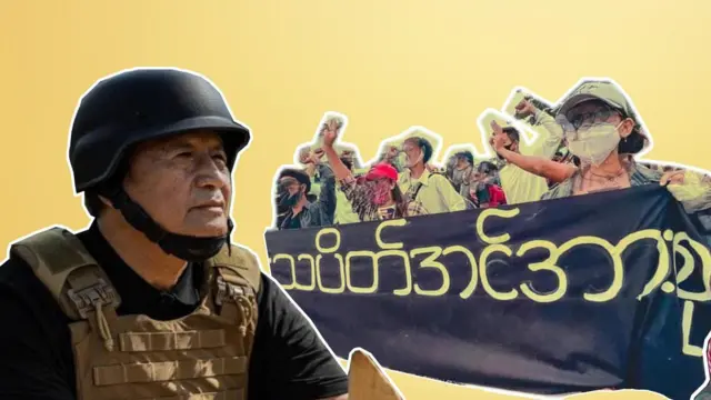 အာဏာသိမ်းဆန့်ကျင်မှုကို အကြမ်းမဖက်နည်းနဲ့ ဆန္ဒဖော်ထုတ်နေကြတဲ့ မြေပြင်သပိတ်တွေကို စစ်ကောင်စီတပ်က ဖြိုခွင်း ဖမ်းဆီးမှုတွေရှိနေချိန် NUG ယာယီသမ္မတရဲ့ အခုလိုတွေ့ဆုံမှု ထွက်ပေါ်လာတာပါ။