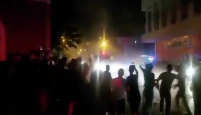 Kayseri'deki müdahale görüntüleri