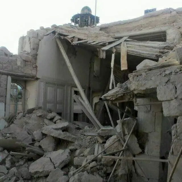 Разрушенный дом