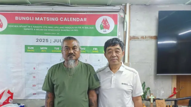 Zero ပြောက်ကျားတပ်ခေါင်းဆောင် ကိုသက်ကြီး (ဘယ်) နဲ့ ဒုတိယဗိုလ်ချုပ်ကြီး ဂွမ်မော်