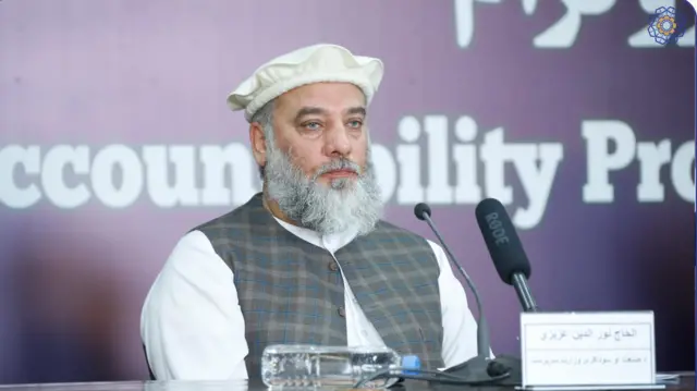 عزیزی وزیر تجارت طالبان