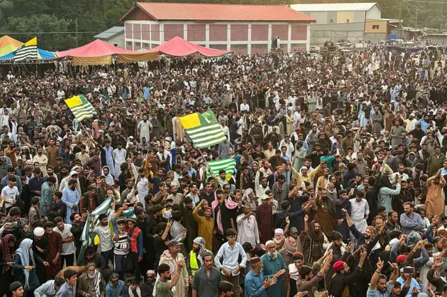 Kasmir protest