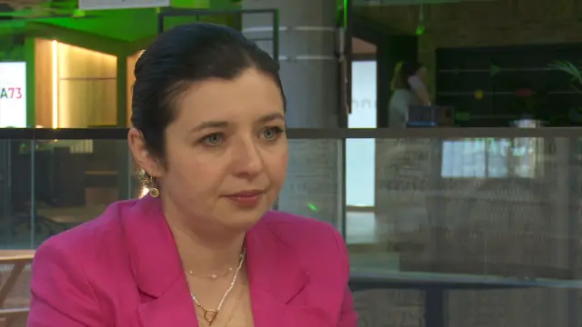Голова громадської ініціативи "Євромайдан Варшава" Наталія Панченко