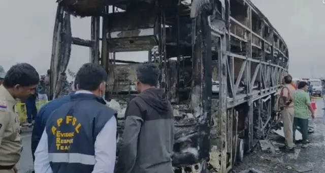 বাসের অবস্থা।