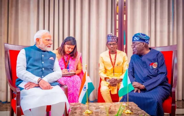 India Prime Minister wit President Tinubu