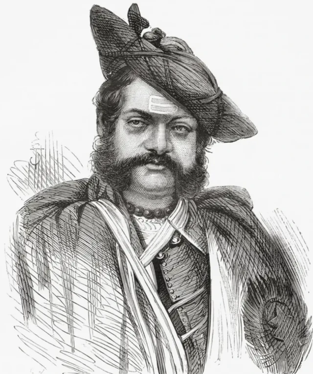 குவாலியரின் அப்போதைய மகாராஜா ஜெயஜிராவ் சிந்தியா