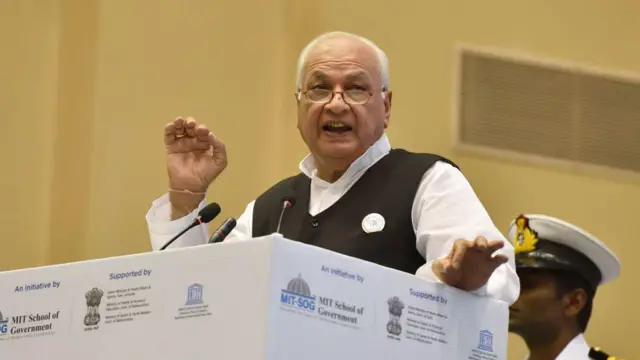 केरल की वामपंथी सरकार के साथ राजभवन का टकराव आरिफ़ मोहम्मद ख़ान के समय में भी चर्चाओं में रहा था (फ़ाइल फ़ोटो)