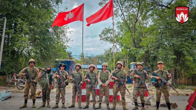 ဇူလိုင် ၃ ရက်မှာ စဉ့်ကူးမြို့နယ်ထဲက MDY-PDF သိမ်းပိုက်ခဲ့တဲ့ စစ်တပ်စခန်းတစ်ခု