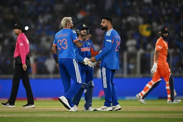 ટી20 વર્લ્ડકપ 2026, ભારતીય ટીમનું પ્રદર્શન, નેધરલેન્ડ સામેની ભારતની મેચ, તિલક વર્મા અભિષેક શર્માનું પ્રદર્શન, સુપર 8 ભારત અને દક્ષિણ આફ્રિકાની મૅચ, ટીમ, બીબીસી ગુજરાતી સમાચાર