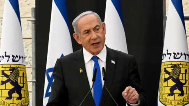 ઇઝરાયલના વડા પ્રધાન નેતન્યાહૂ 