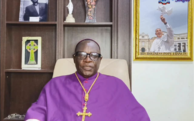 Shugaban cocin Katolika na Sokoto Bishop Mathew Hassan Kukkah