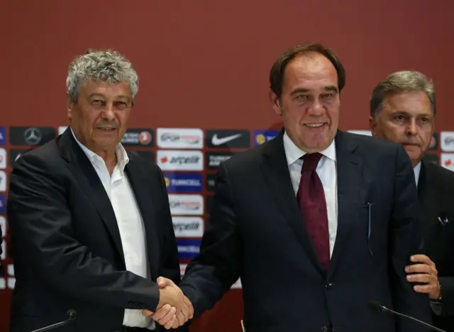 Mircea Lucescu ve Yıldırım Demirören