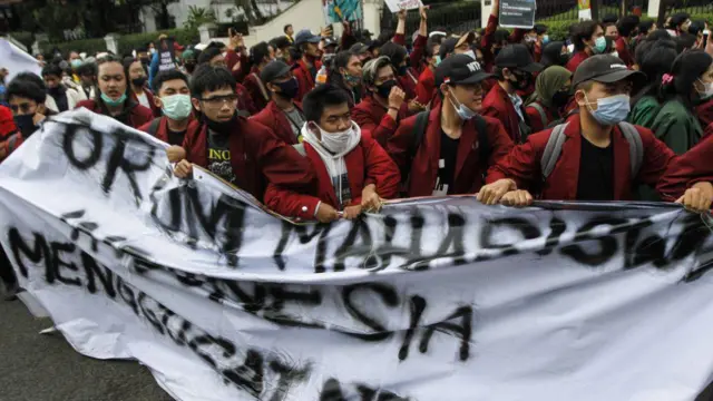 Demo, UU Cipta Kerja, Bandung