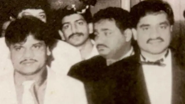 छोटा राजन (डावीकडे) आणि दाऊद.