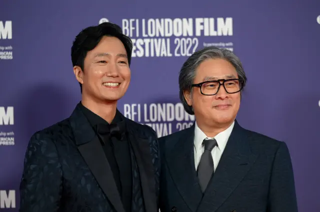 박찬욱 감독과 박해일 배우