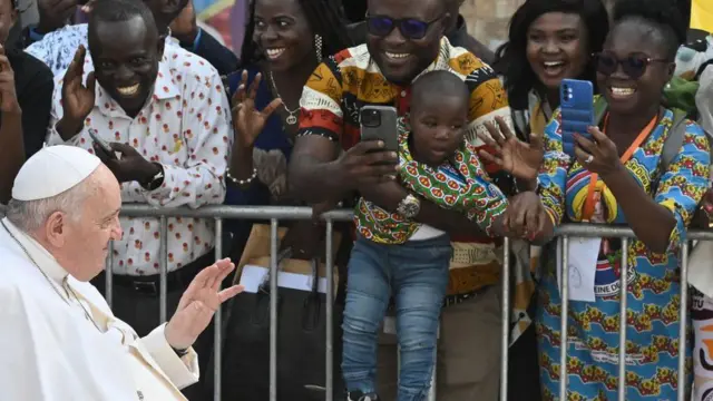Paus Fransiskus, afrika, Paus
