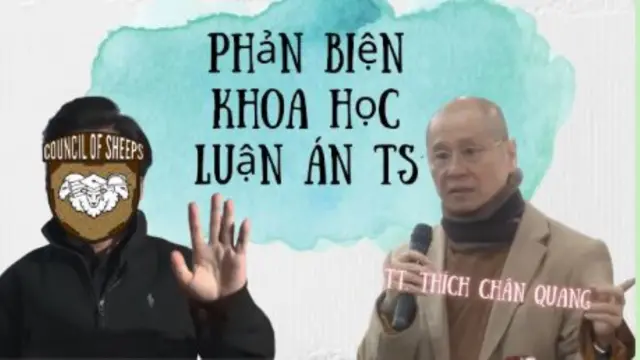 Trong video phản biện, ông Nguyễn Quốc Tấn Trung đã chỉ ra nhiều vấn đề trong luận án tiến sĩ của ông Vương Tấn Việt