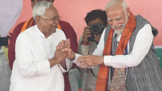 నితీశ్ కుమార్, నరేంద్ర మోదీ