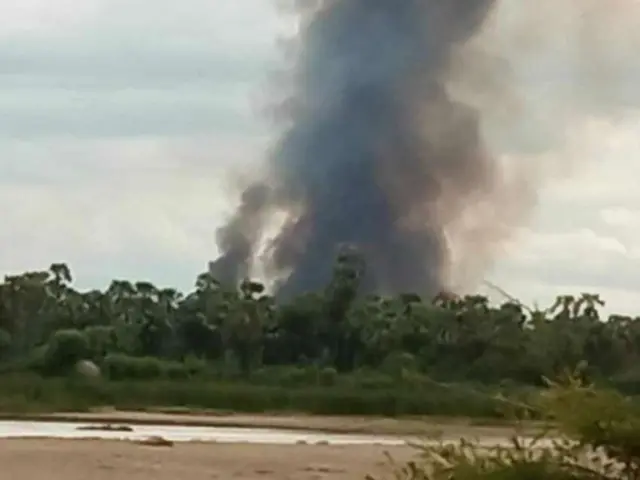 စုန်းချောင်းရွာမီးရှို့ခံခဲ့ရတဲ့မြင်ကွင်း။ 