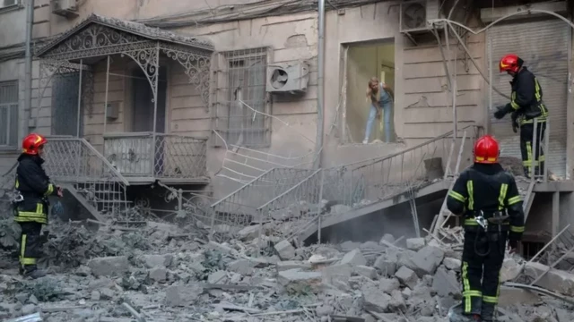 Russian attack