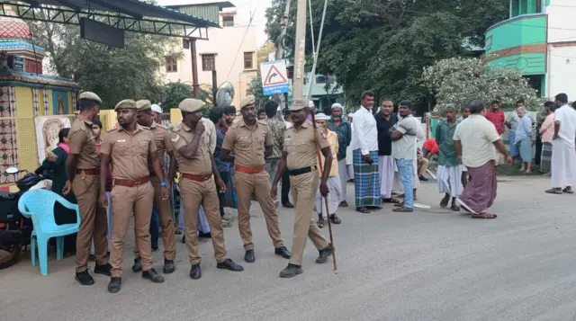 ஜாகிர் உசேன் பிஜிலி, தமிழ்நாடு, காவல்துறை 