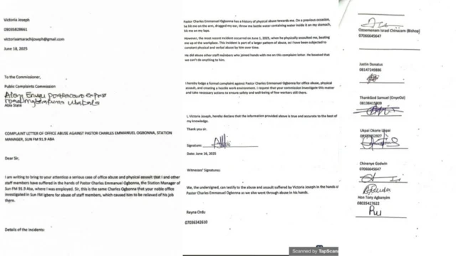 Ndị ọrụ ahụ rịọrọ PCC ka ha gbatara ha ọsọ enyemaka ma mee nwoke ahụ ezigbo nnyocha.