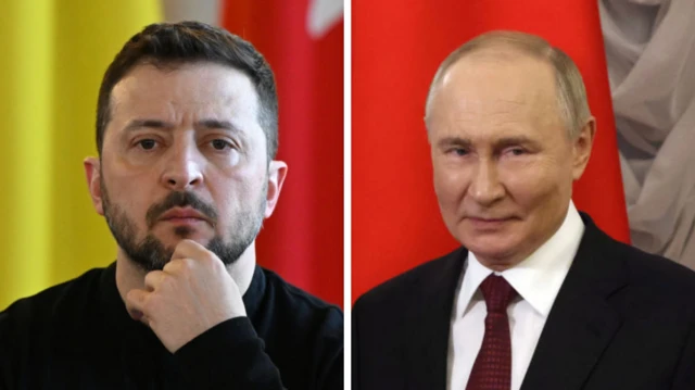 Zelenskiy ve Putin