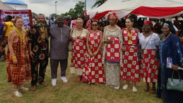 Sango festival in Nigeria