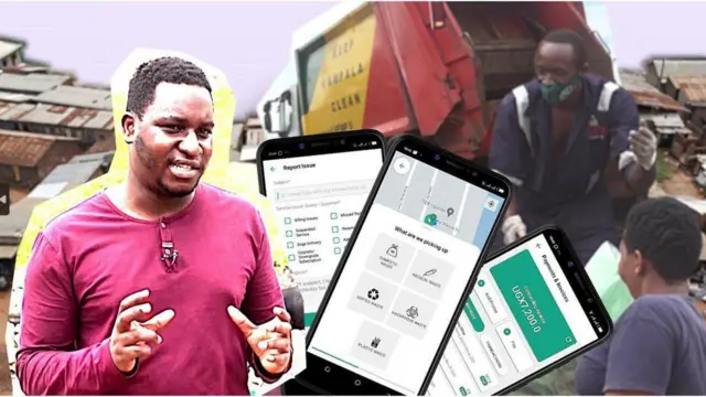 Eunice Namirembe a développé une application pour les services de camions de vidange rapide des toilettes.