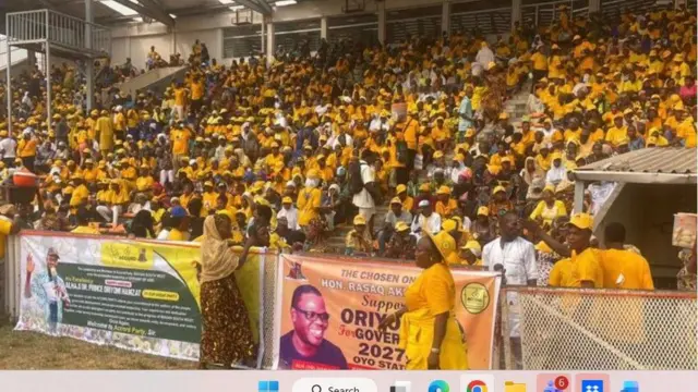 Oriyomi Hamzat nibi to ti kede erongba rẹ lati dupo gomina Oyo, pẹlu awọn ero rẹpẹtẹ nibi eto naa