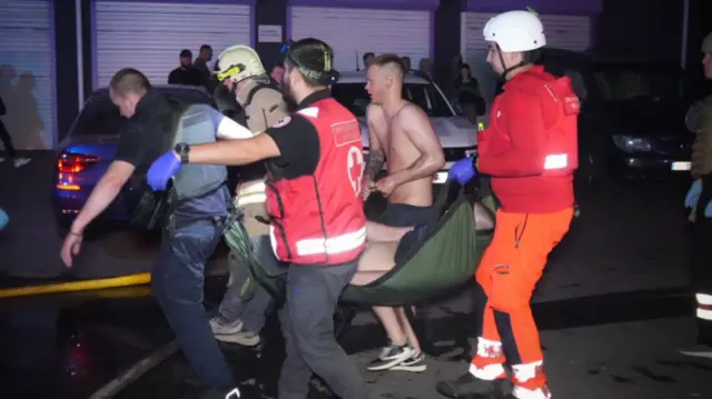 Порятунок постраждалих в Одесі