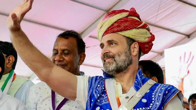 बांसवाड़ा में राहुल गांधी