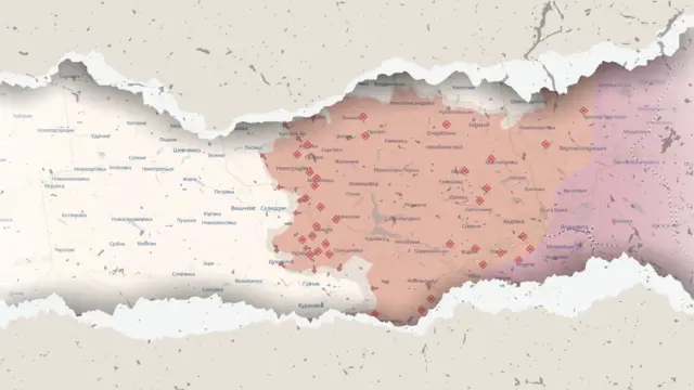 Орус күчтөрүнүн Донбасста позициясын кеңейтүүсү
