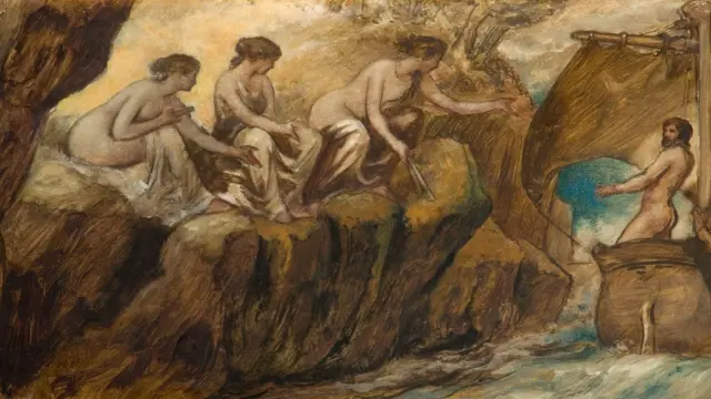 O canto hipnotizante das sereias atraía os homens para a morte