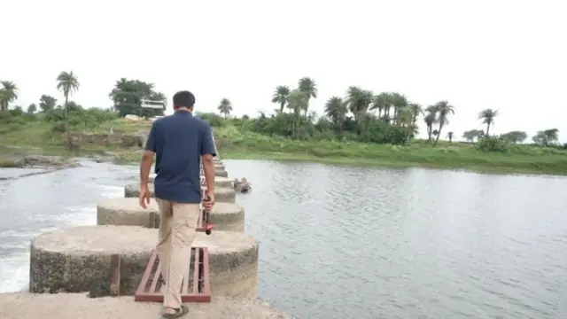 ভিডিও প্রকাশ্যে আসার পর ওই স্তম্ভের উপর লোহার পাটাতন বসানো হয়েছে