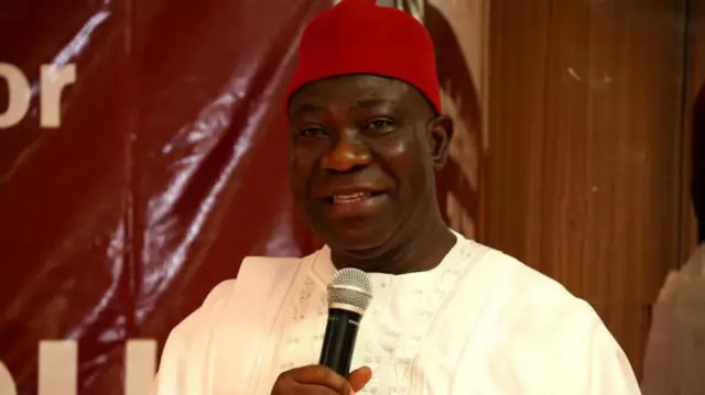 Nigerian Ike Ekweremadu and im wife chop arrest for UK ontop accuse of organ harvesting charge 