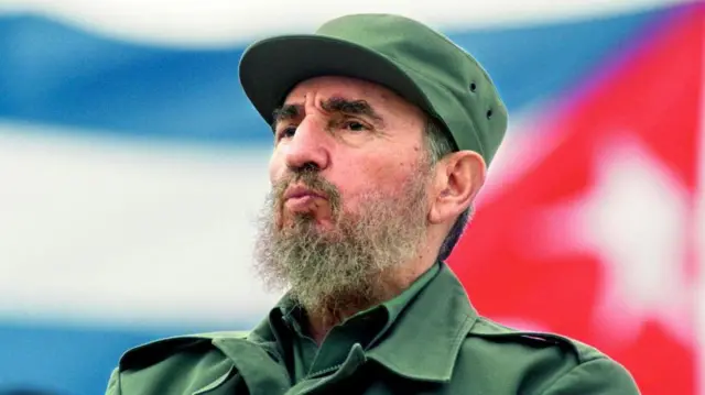 क्यूबा के पूर्व राष्ट्रपति फिदेल कास्त्रो 