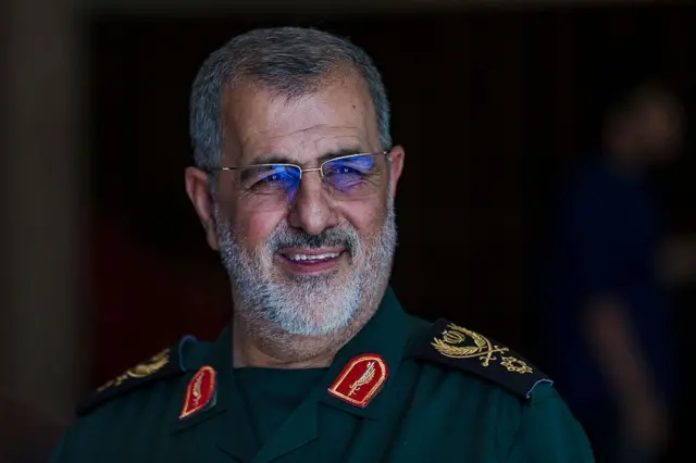 रिवोल्यूशनरी गार्ड्स के कमांडर जनरल मोहम्मद पाकपौर