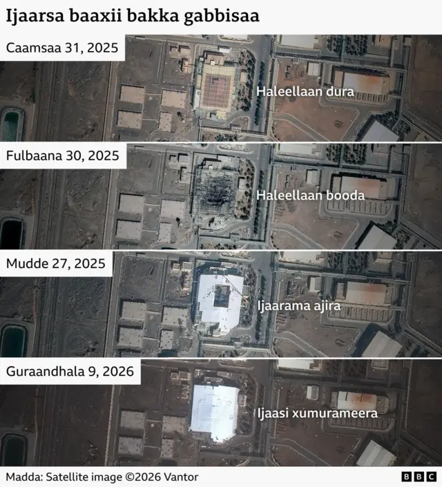 Ijaarsa buufata nikularaa Nataanz bifa haaraan Iraan gaggeessitu