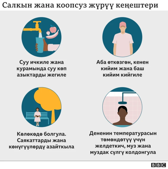 Аптапта коопсуз жүрүү эрежелери