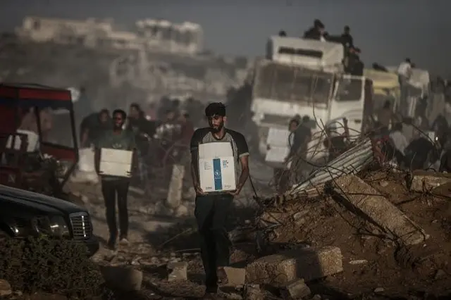 গাজায় ত্রাণ সংকট