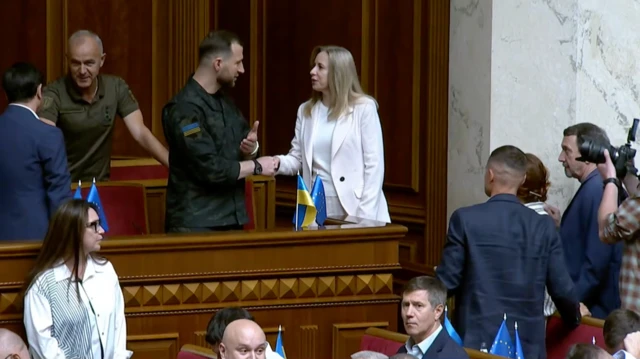 Євгеній Хмара під час засідання Ради 19 серпня 2026 року