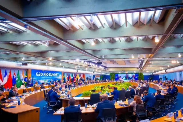 Ipejọpọ awọn to n kopa nibi ipade apero G20