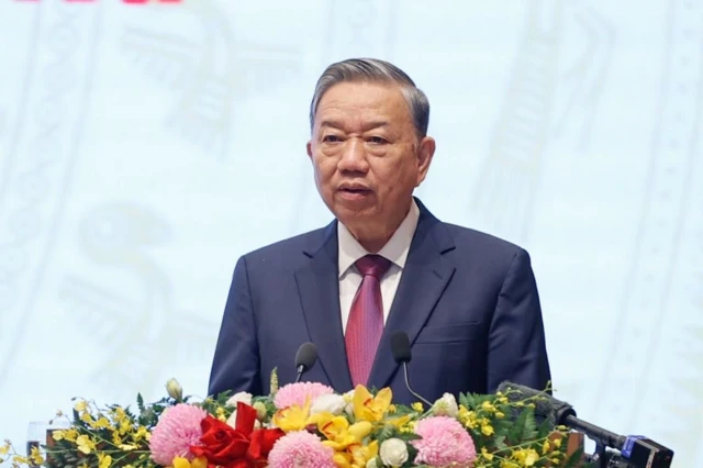 Tổng Bí thư Tô Lâm tại Hội nghị Chính phủ và chính quyền địa phương hôm 8/1 