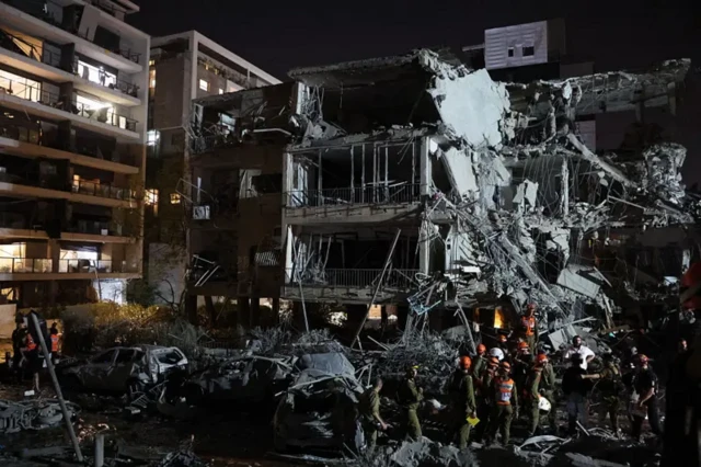 Разрушения в Рамат-Гане