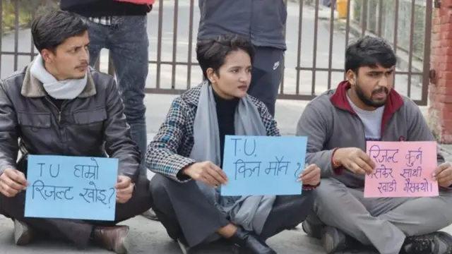 त्रिविले समयमा परीक्षाफल प्रकाशित नगरेको गुनासो बारम्बार आउने गर्छ