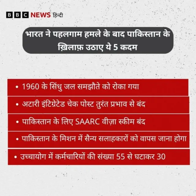 भारत सरकार के उठाए गए कदम