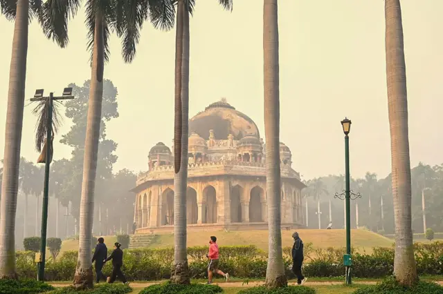 kabut beracun, india, delhi