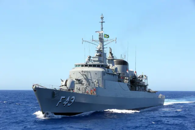 Navio militar cinzabônus de apostas de futebolalto mar