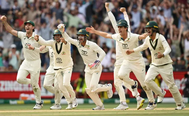 آسٹریلین ٹیم کا جوش